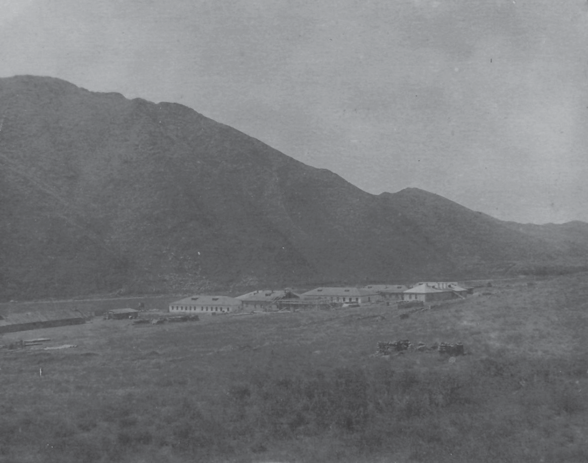 Посёлок Аблакетка у гор, 1940 год